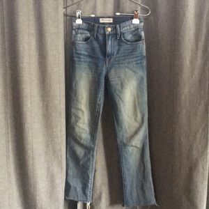 Madewell 10” High Riser Demi Boot 24 Jeans